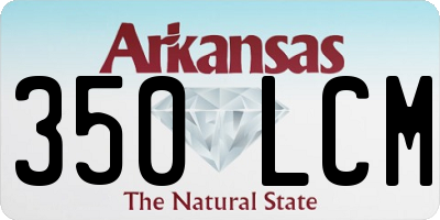 AR license plate 350LCM