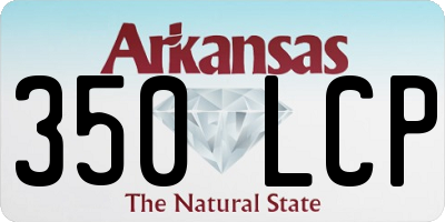AR license plate 350LCP