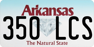AR license plate 350LCS