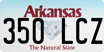 AR license plate 350LCZ