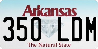 AR license plate 350LDM