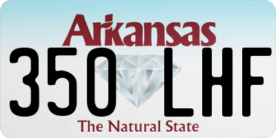 AR license plate 350LHF