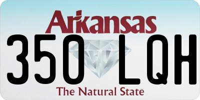 AR license plate 350LQH