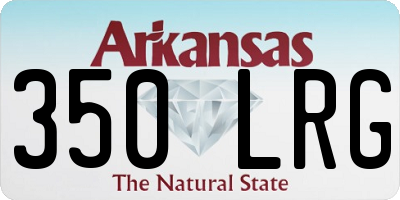 AR license plate 350LRG