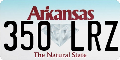 AR license plate 350LRZ