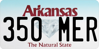 AR license plate 350MER