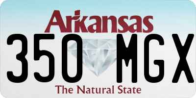 AR license plate 350MGX