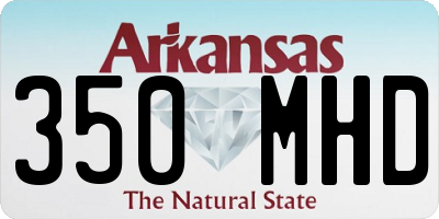 AR license plate 350MHD