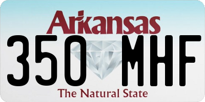 AR license plate 350MHF