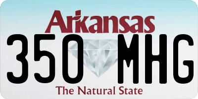 AR license plate 350MHG
