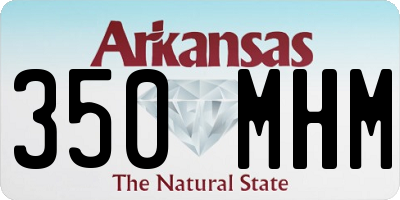 AR license plate 350MHM