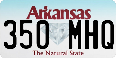 AR license plate 350MHQ