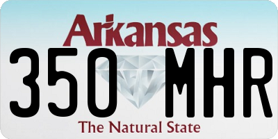 AR license plate 350MHR