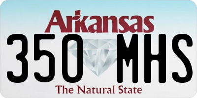 AR license plate 350MHS
