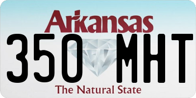 AR license plate 350MHT