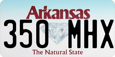 AR license plate 350MHX