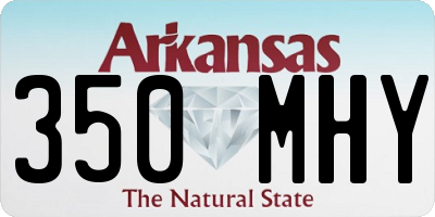 AR license plate 350MHY