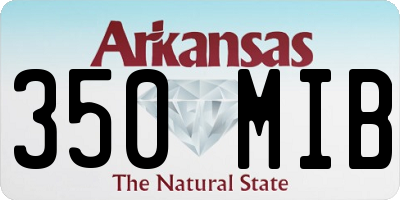AR license plate 350MIB