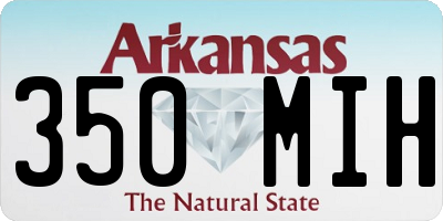AR license plate 350MIH