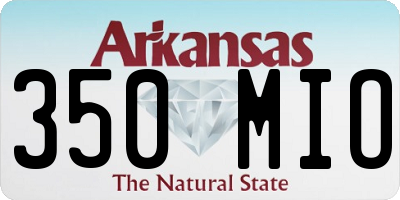 AR license plate 350MIO
