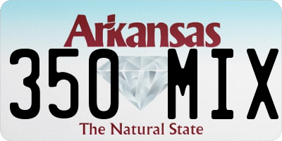 AR license plate 350MIX
