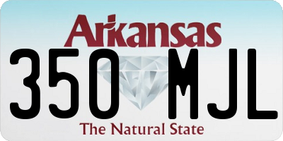 AR license plate 350MJL