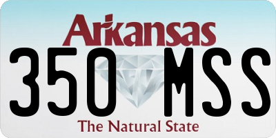 AR license plate 350MSS