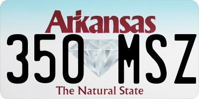 AR license plate 350MSZ