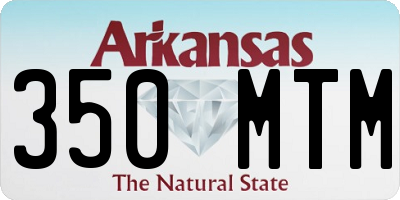 AR license plate 350MTM