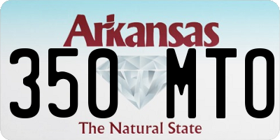 AR license plate 350MTO