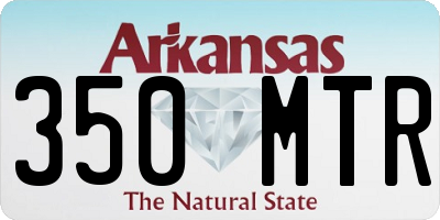 AR license plate 350MTR