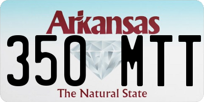 AR license plate 350MTT