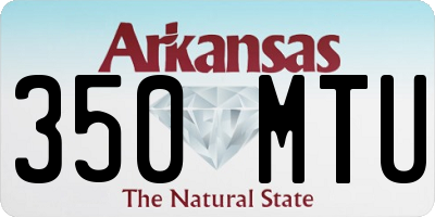 AR license plate 350MTU