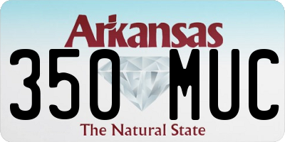AR license plate 350MUC