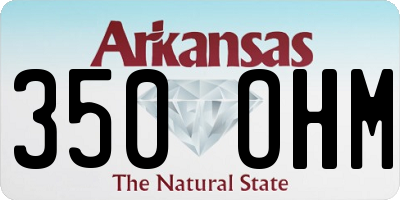 AR license plate 350OHM