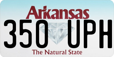 AR license plate 350UPH