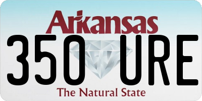 AR license plate 350URE