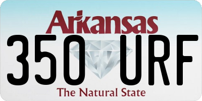 AR license plate 350URF