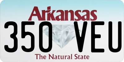 AR license plate 350VEU