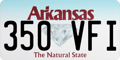 AR license plate 350VFI