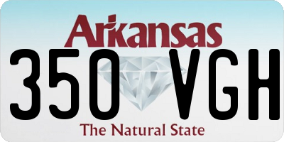 AR license plate 350VGH