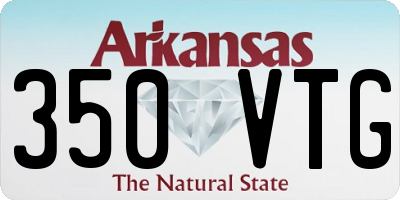 AR license plate 350VTG