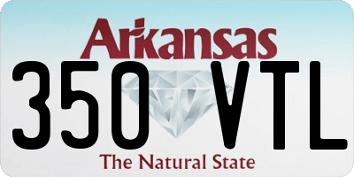 AR license plate 350VTL