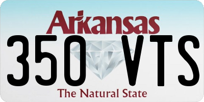 AR license plate 350VTS