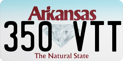 AR license plate 350VTT