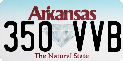 AR license plate 350VVB