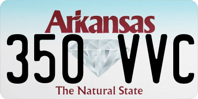 AR license plate 350VVC