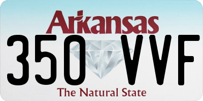 AR license plate 350VVF