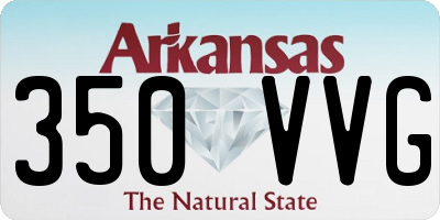 AR license plate 350VVG