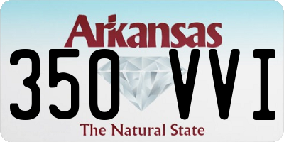 AR license plate 350VVI